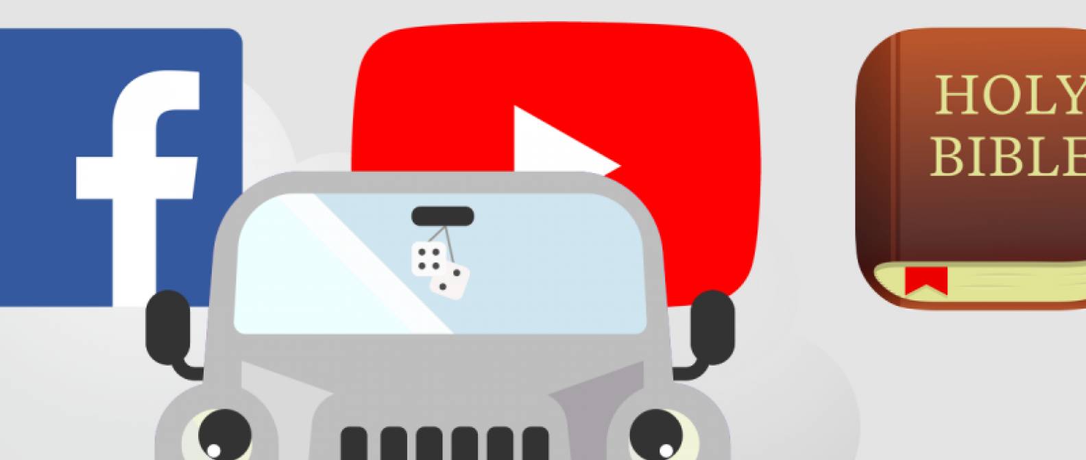 You Tube And Facebook Winning Behind The Wheel